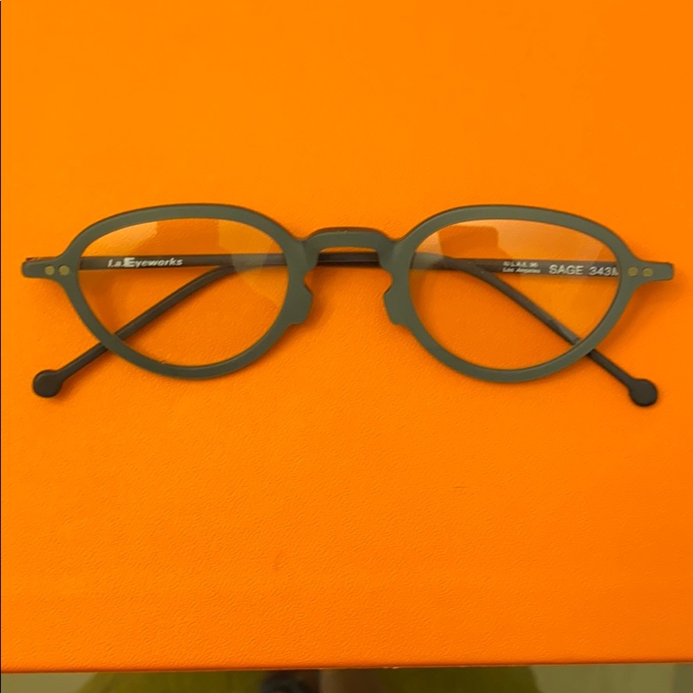 LA EYEWORKS EYEGLASSES BRAND NEW MODEL:SAGE 343M